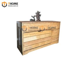 Tủ giày gỗ sồi tự nhiên thông minh 1 cánh lật Zen TG-26SM