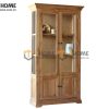 Tủ kính gỗ sồi tự nhiên 4 cánh Tuscany TK-05SM-01