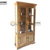 Tủ kính gỗ sồi tự nhiên 4 cánh Tuscany TK-05SM-01