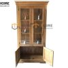 Tủ kính gỗ sồi tự nhiên 4 cánh Tuscany TK-05SM-01