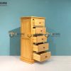 Tủ ngăn kéo gỗ sồi tự nhiên 5 hộc kéo Hampshire TNK-02SM