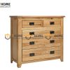 Tủ ngăn kéo gỗ sồi tự nhiên 5 hộc kéo Harris TNK-07SM