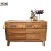 Tủ ngăn kéo gỗ sồi tự nhiên 6 hộc kéo Como TNK-17SM