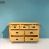 Tủ ngăn kéo gỗ sồi tự nhiên 7 hộc kéo Harris TNK-06SM