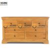 Tủ ngăn kéo gỗ sồi tự nhiên 7 hộc kéo Tuscany TNK-18SM