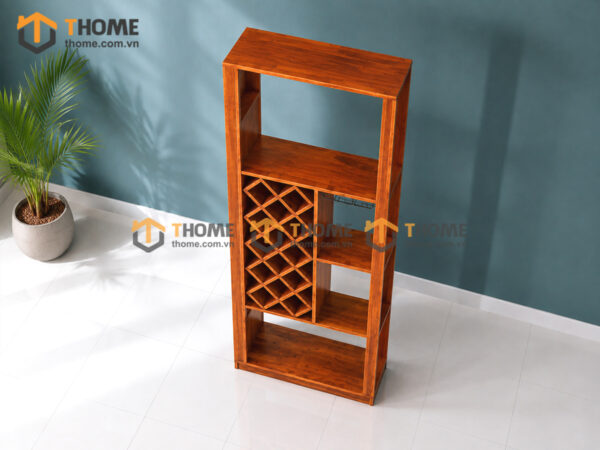 Tủ Rượu Gỗ Sồi Tự Nhiên Đứng TR-01SN