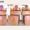Tủ Thờ Gỗ Sồi Tự Nhiên Số 01 Nhiều Kích Thước Phong Thủy TT-01SM