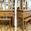 Tủ Thờ Gỗ Sồi Tự Nhiên Số 03 Nhiều Kích Thước Phong Thủy TT-03SM