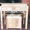 Bộ sưu tập tủ thờ sồi Nga tự nhiên TT-01SN
