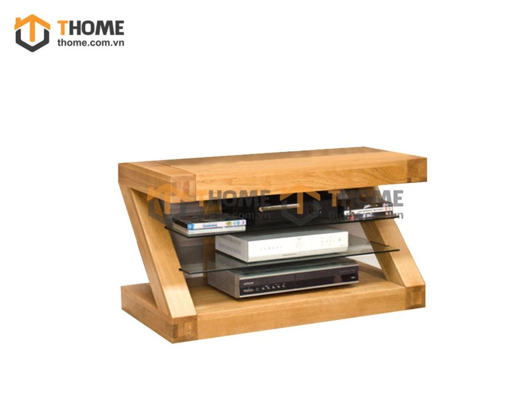Tủ tivi gỗ sồi tự nhiên 1 hộc kéo TTV-10SM