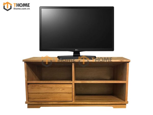 Tủ tivi gỗ sồi tự nhiên 1 hộc kéo TTV-13SM