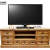 Tủ tivi gỗ sồi tự nhiên 9 hộc kéo TTV-20SM