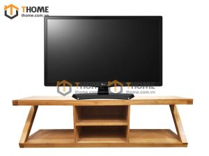 Tủ tivi gỗ sồi tự nhiên chữ Z 2 tầng TTV-14SM