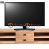 Tủ tivi gỗ sồi tự nhiên Chunky 2 hộc kéo TTV-27SM