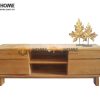 Tủ tivi gỗ sồi tự nhiên Como 4 hộc kéo TTV-07SM