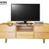 Tủ tivi gỗ sồi tự nhiên Como 5 hộc kéo TTV-08SM