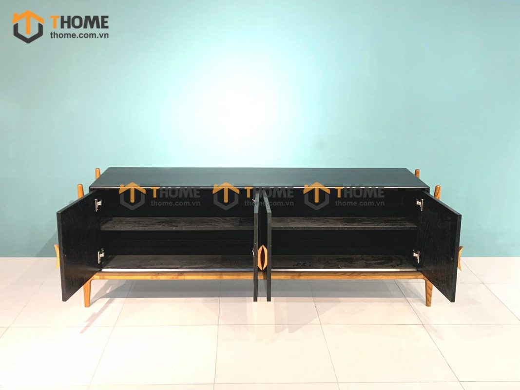 Tủ tivi gỗ sồi tự nhiên Dior 4 cánh TTV-13SN