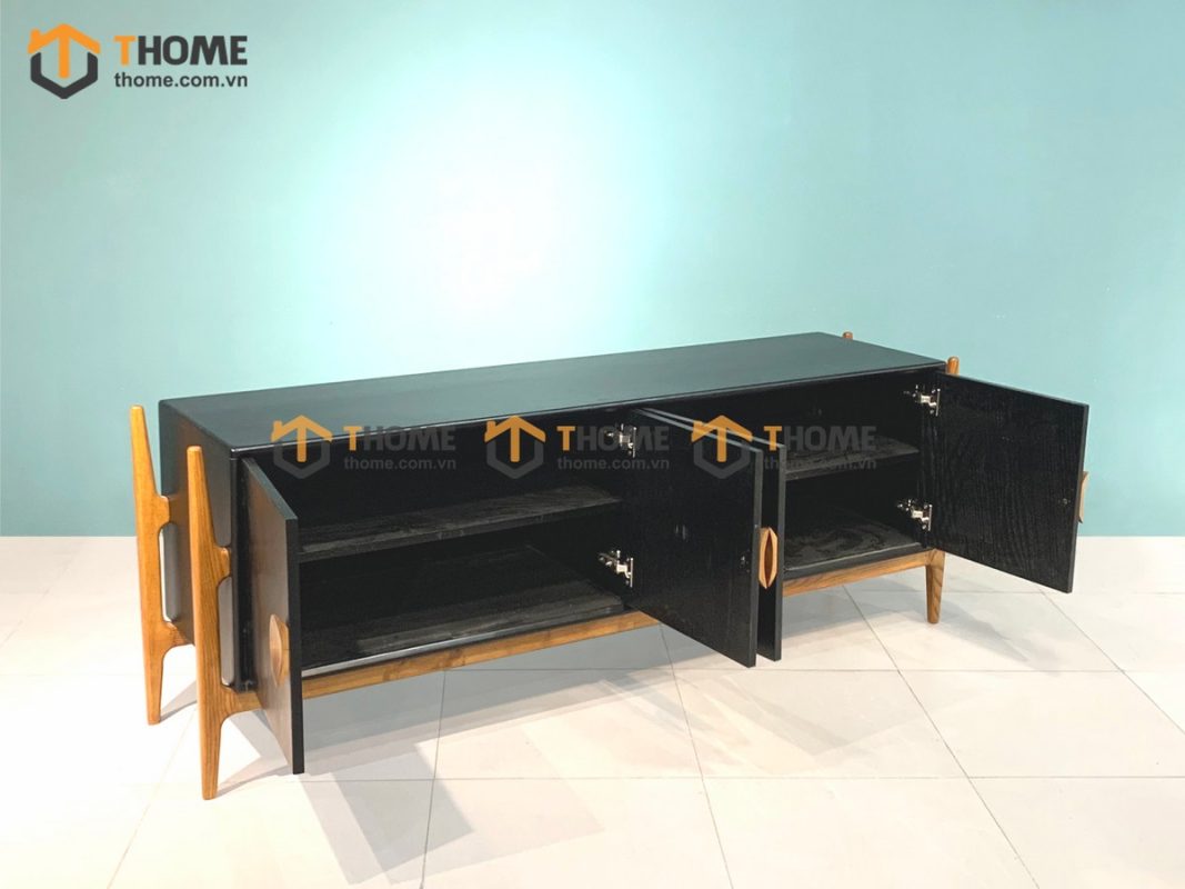 Tủ tivi gỗ sồi tự nhiên Dior 4 cánh TTV-13SN