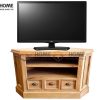 Tủ tivi gỗ sồi tự nhiên góc 3 hộc kéo TTV-16SM