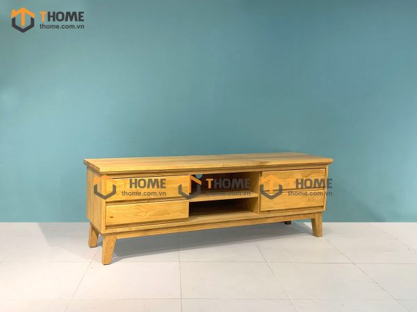 Tủ tivi gỗ sồi tự nhiên Nova 4 hộc kéo TTV-32SM