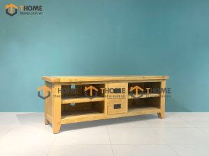 Tủ tivi gỗ sồi tự nhiên thấp 2 hộc kéo TTV-29SM