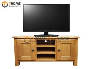 Tủ tivi gỗ sồi tự nhiên Woodstock 2 cánh TTV-18SM