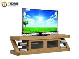 Tủ tivi gỗ sồi tự nhiên Z 2 tầng TTV-12SM