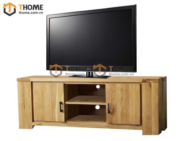 Tủ tivi gỗ sồi tự nhiên Zen 2 cánh TTV-05SM