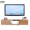 Tủ tivi treo gỗ sồi tự nhiên 2 cánh mở TTVTT-01SN