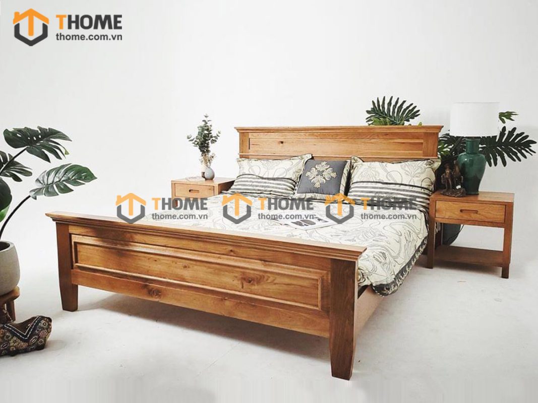 Hình ảnh thi công gỗ sồi tự nhiên showroom bằng mây TTTC-07SN