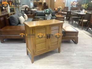 Bàn Console gỗ sồi tự nhiên 2 cánh BC-07SM
