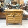Bàn Console gỗ sồi tự nhiên 2 cánh BC-07SM