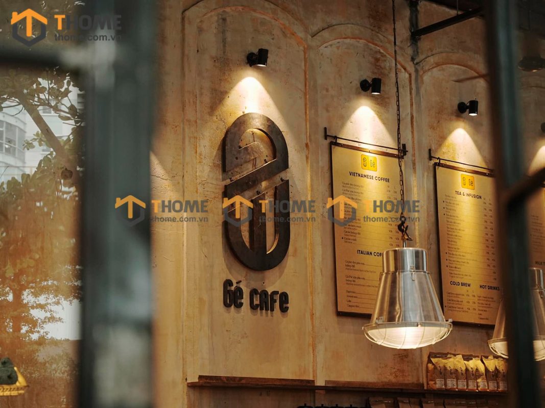 Hình ảnh thi công gỗ sồi tự nhiên quán cafe GHÉ 2 Đỗ Quang TTTC-04CF