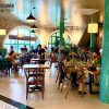Hình ảnh thi công gỗ sồi tự nhiên quán cafe ISLAND Đảo Nổi TTTC-02CF