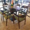Hình ảnh thi công gỗ sồi tự nhiên quán cafe YUSU Nguyễn Tri Phương TTTC-01CF