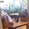 Hình ảnh thi công gỗ sồi tự nhiên quán cafe YUSU Nguyễn Tri Phương TTTC-01CF