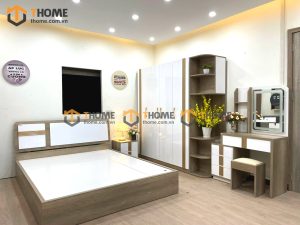 Hình ảnh thi công Combo bộ phòng ngủ 01 TTTC-01CN