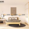 Hình ảnh thi công gỗ công nghiệp nhà chú Quang Chính Hữu TTTC-03CN