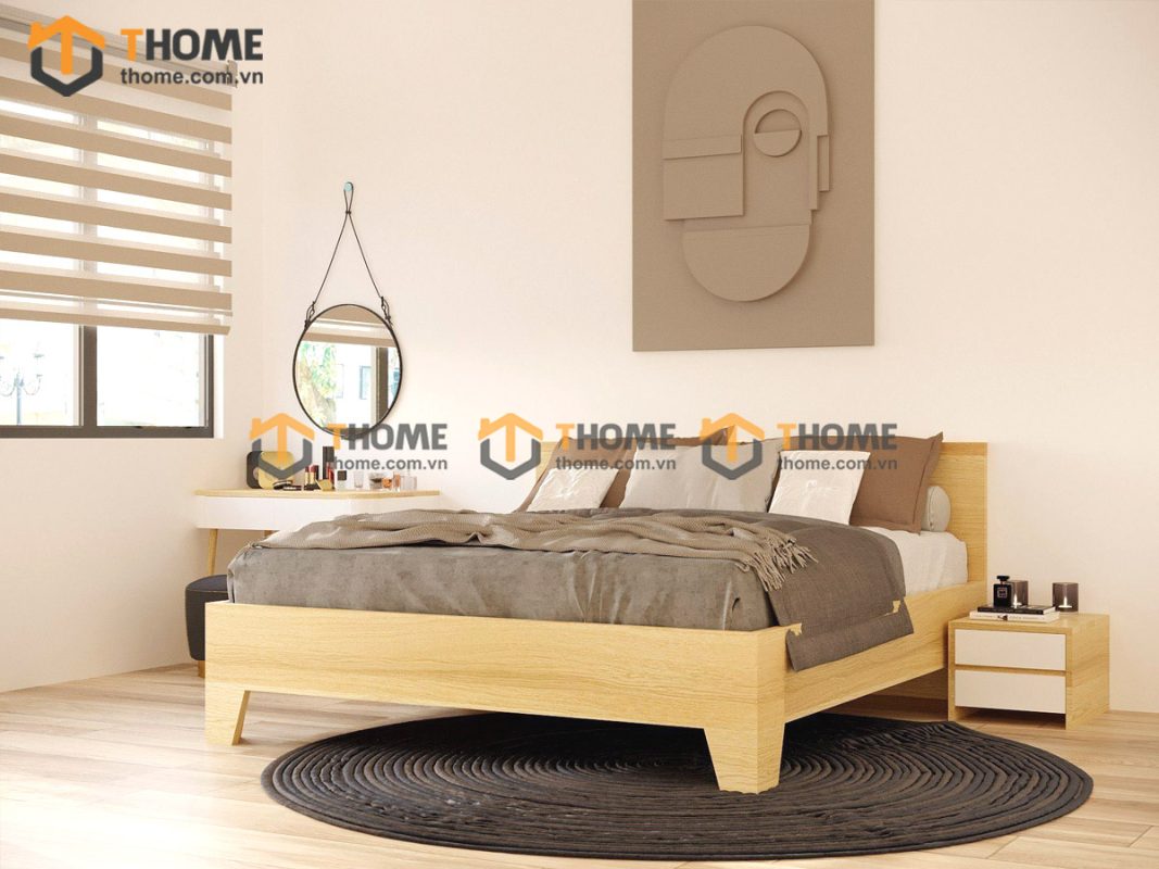 Hình ảnh thi công gỗ công nghiệp nhà chú Quang Chính Hữu TTTC-03CN