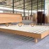 Giường ngủ gỗ sồi tự nhiên Mango màu tự nhiên GN-15SN