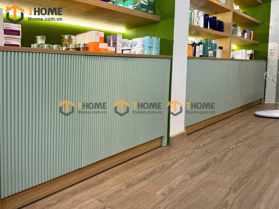 Hình ảnh thi công showroom mỹ phẩm Linh Lan Store Lê Lai TTTC-03SHOWROOM