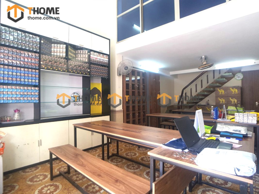 Hình ảnh thi công showroom thuốc lá CAMEL Đống Đa TTTC-01SHOWROOM