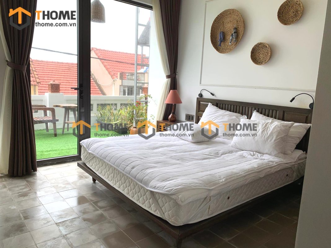 Hình ảnh thi công gỗ sồi tự nhiên khách sạn LA AN Hội An TTTC-01KS