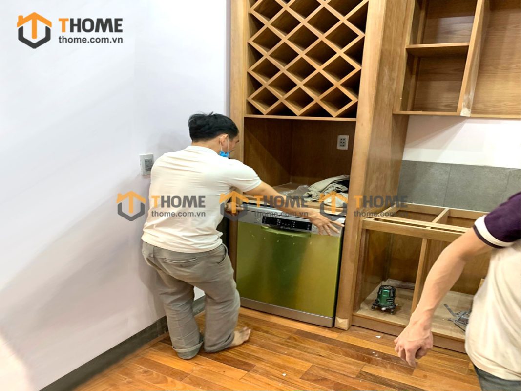 Hình ảnh thi công nhà anh Hoan Hòa Xuân TTTC-16SN