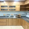 Hình ảnh thi công gỗ sồi tự nhiên nhà anh Huy Trần Nhân Tông TTTC-22SN