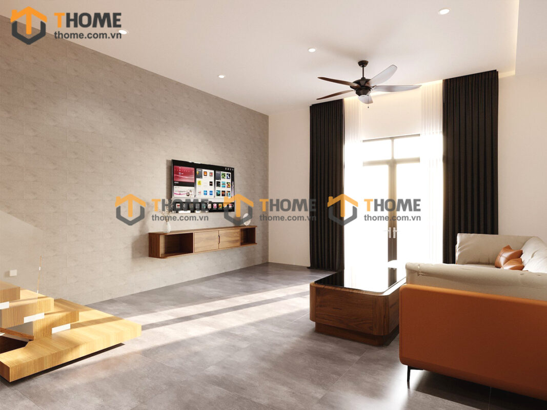 Hình Ảnh Thi Công Gỗ Sồi Tự Nhiên Nhà Anh Xù Nguyễn Thái Bình TTTC-03SN