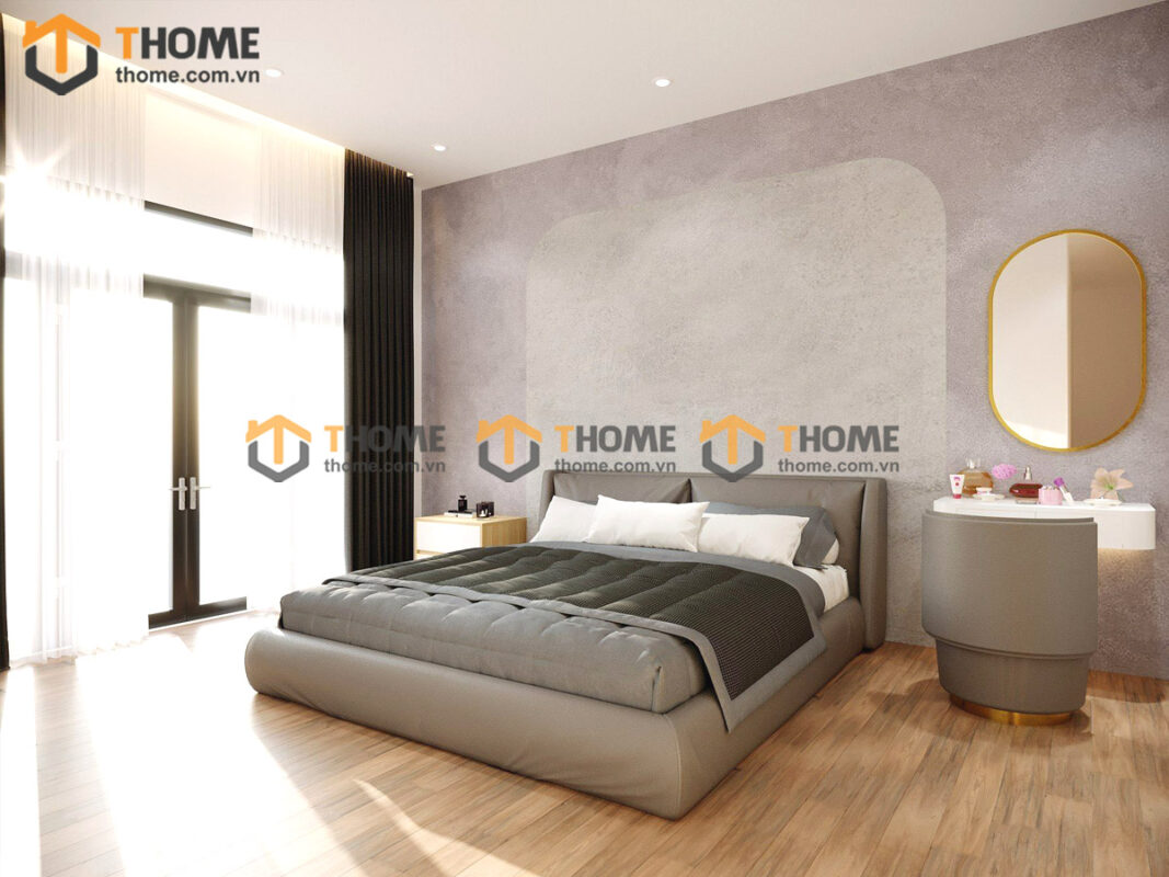 Hình Ảnh Thi Công Gỗ Sồi Tự Nhiên Nhà Anh Xù Nguyễn Thái Bình TTTC-03SN