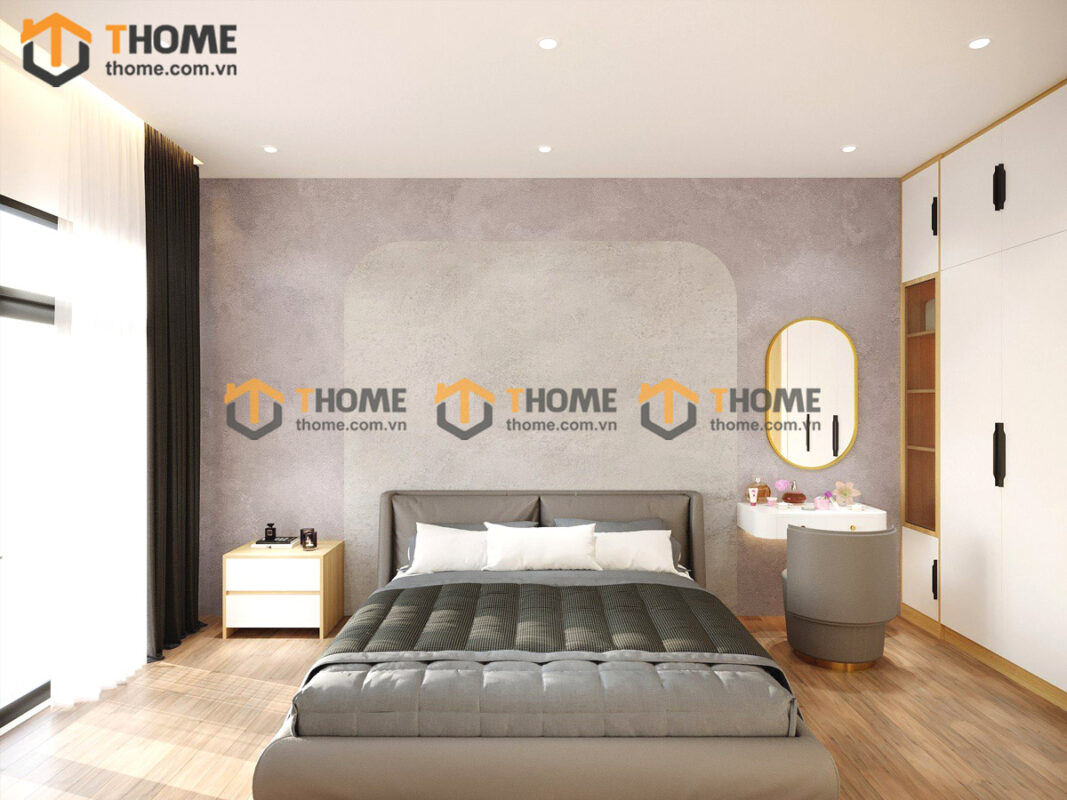 Hình Ảnh Thi Công Gỗ Sồi Tự Nhiên Nhà Anh Xù Nguyễn Thái Bình TTTC-03SN