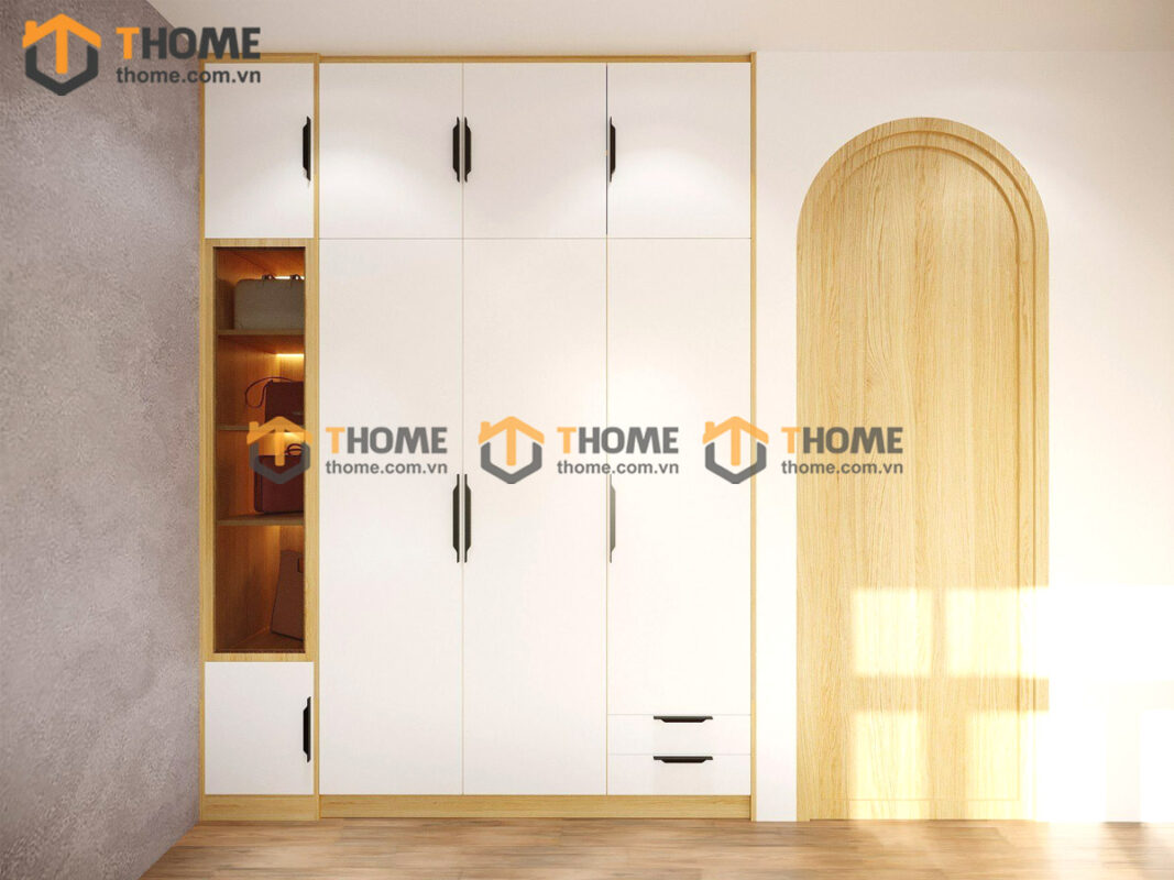 Hình Ảnh Thi Công Gỗ Sồi Tự Nhiên Nhà Anh Xù Nguyễn Thái Bình TTTC-03SN