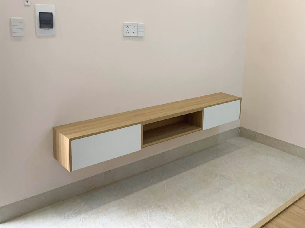 Hình ảnh thi công gỗ công nghiệp nhà Cha Ông Ích Khiêm TTTC-04CN
